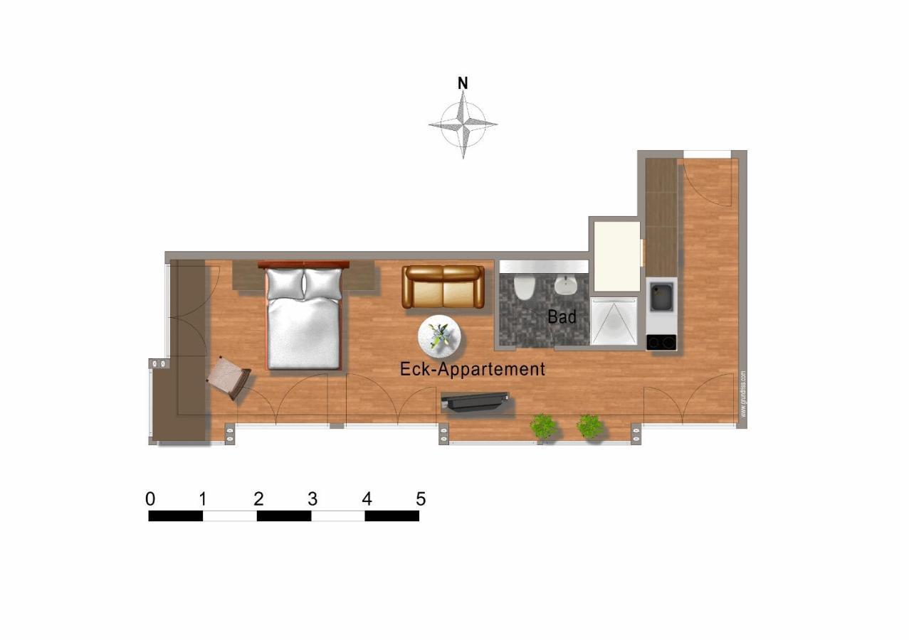 Guggach Apartôtel Zurich Ngoại thất bức ảnh